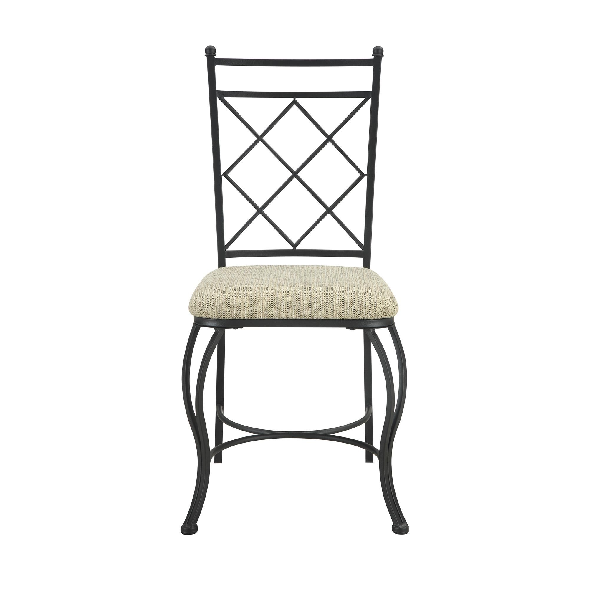 NEW Dining Table Set Kitchen Chairs 5 piece Glass Top Metal Tables Contemporary Room Decor Counter Height Comfortable Home Seats Indoor *βREADβ*