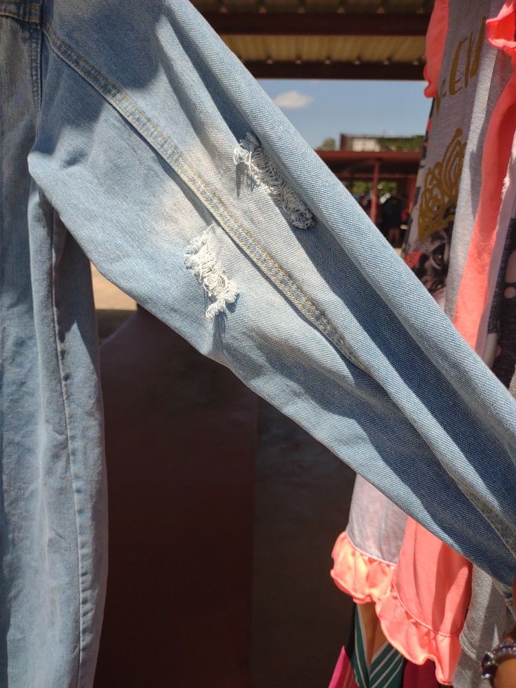 Blue Jean Jacket L g