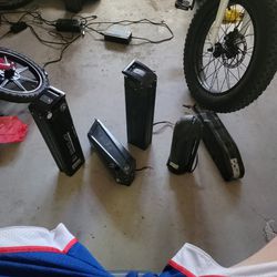 EBIKEbatteries All Perfect Working Conditions W Chargers Thumbnail