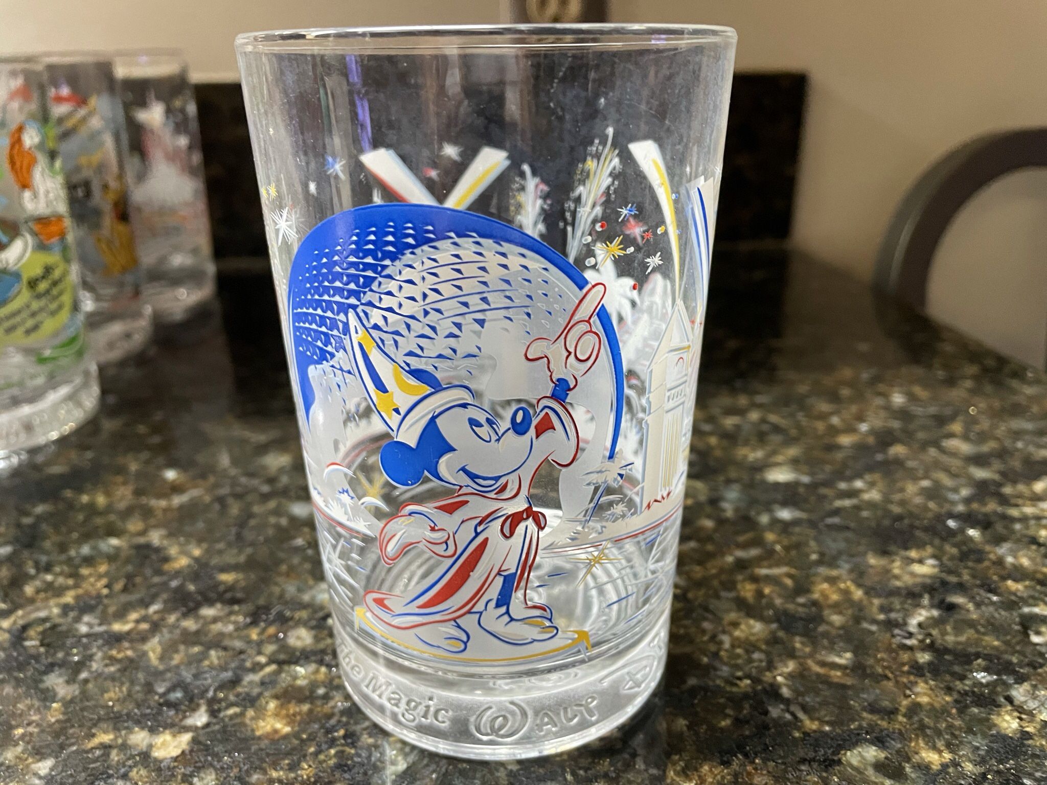 Disney Glasses Commemorative By McDonalds In The 1990s