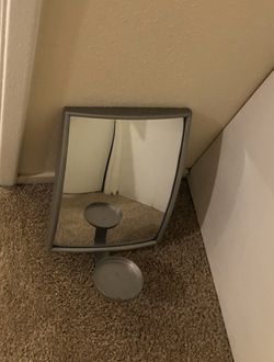 Wall sconce with mirror for candle. $15 For One or Both For $25 Thumbnail