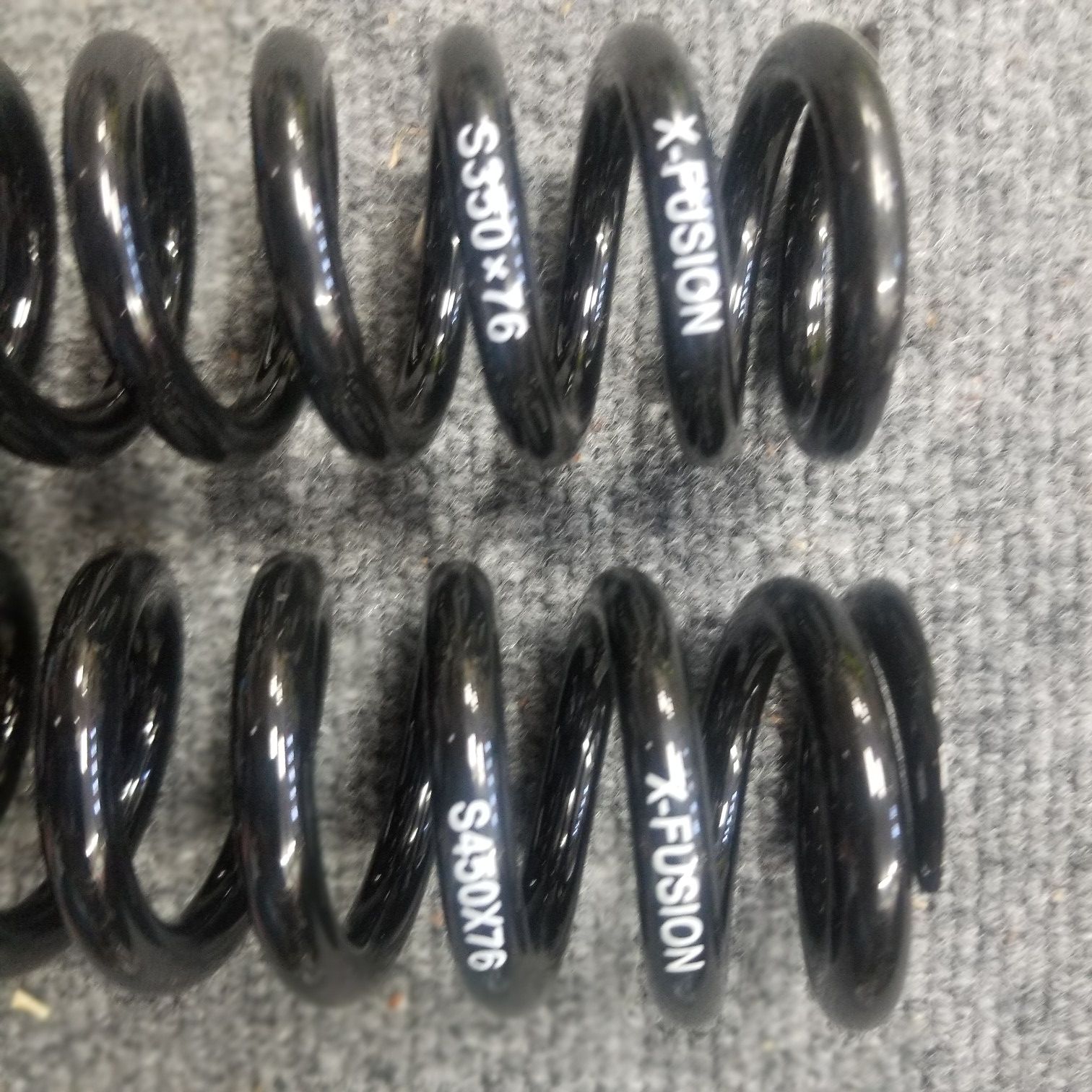 X Fusion Dh rear shock springs