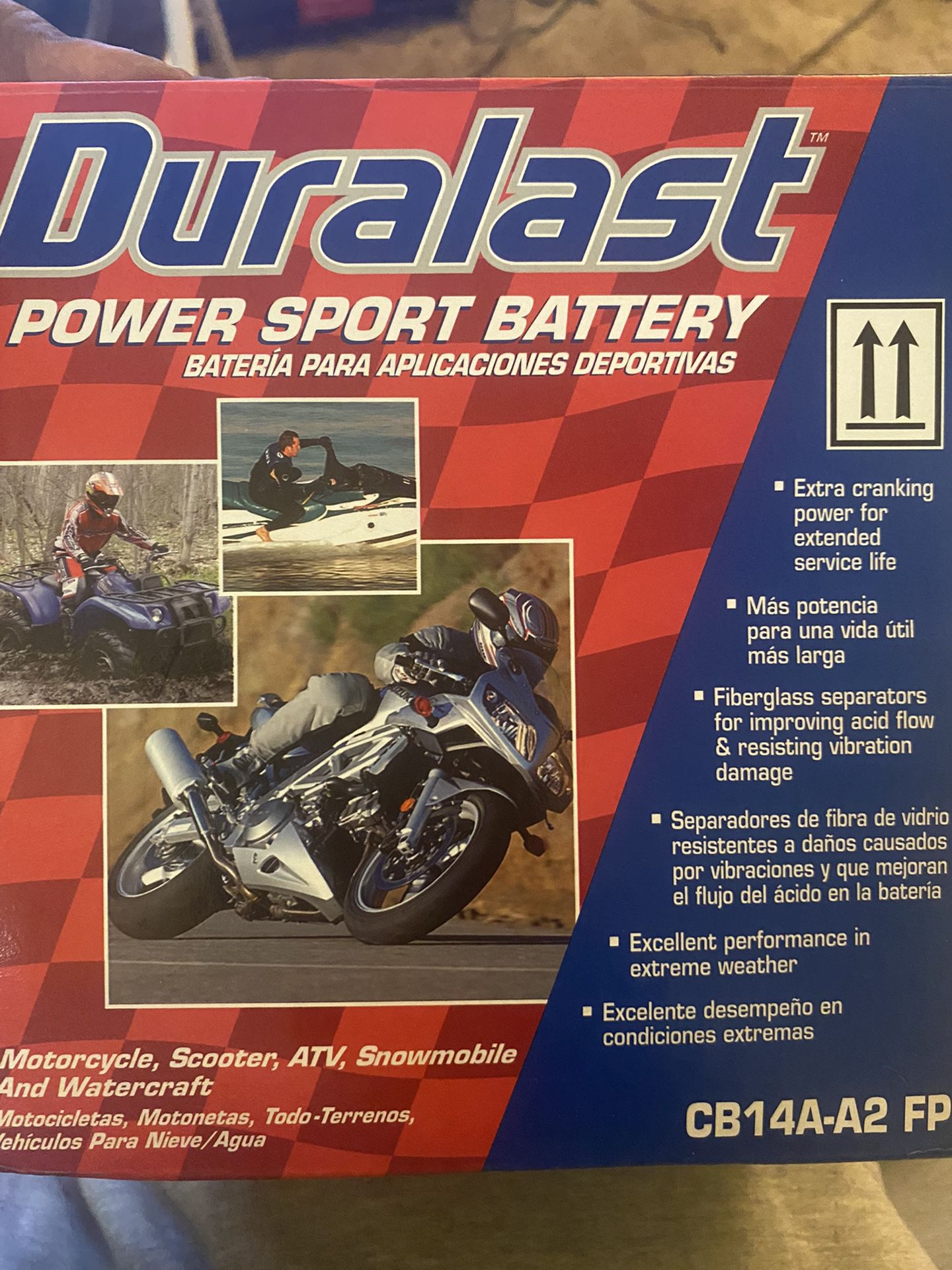 Power Sport Battery  Brand New 