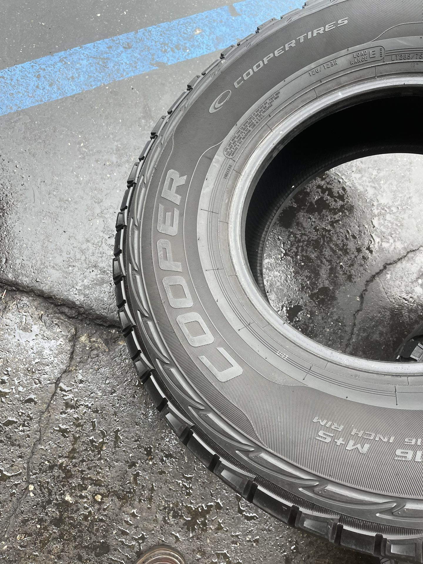 285/75/16 Good Year, Cooper ,Corsa Tires