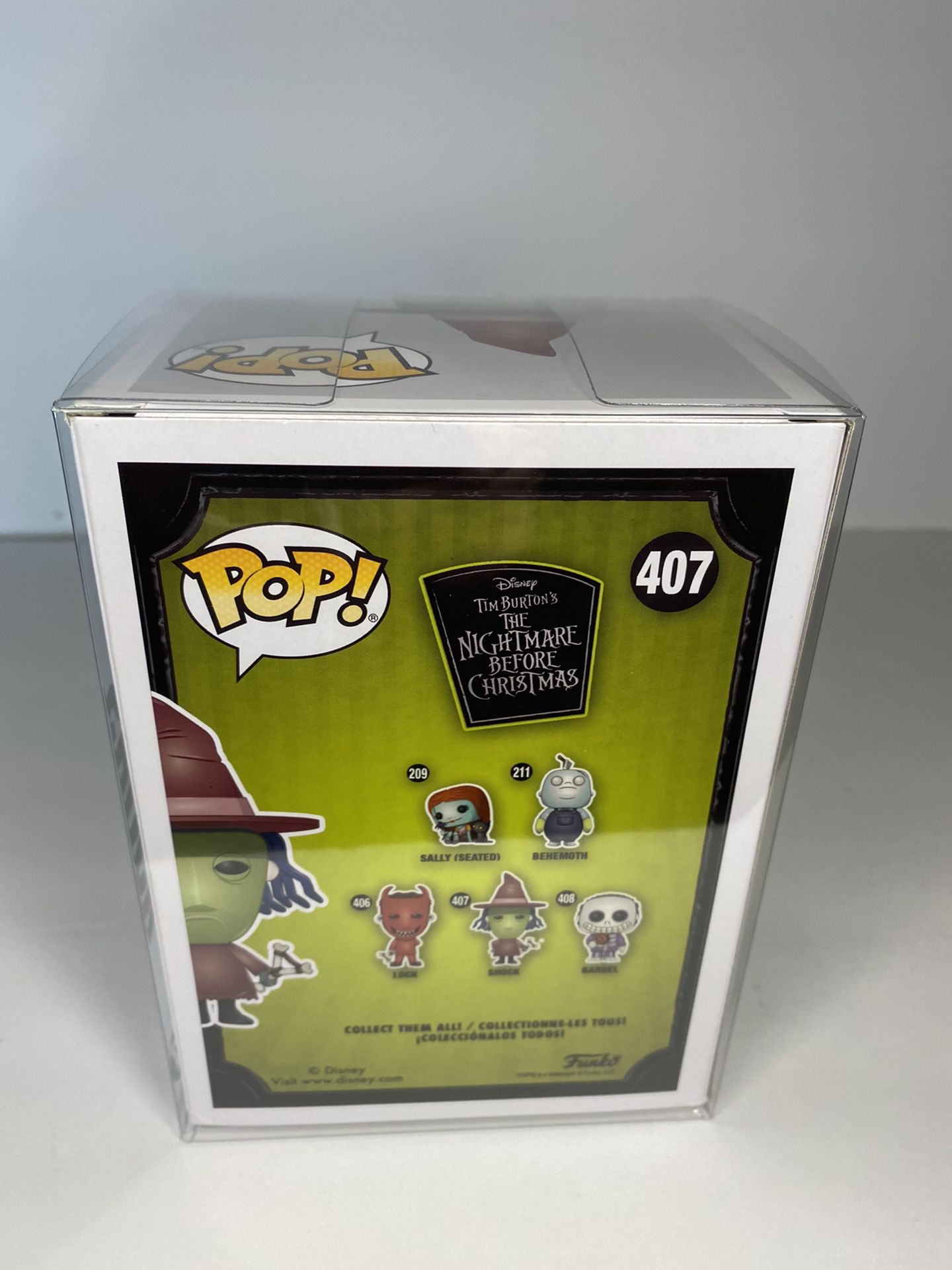 Shock From Disney’s Nightmare Before Christmas Funko POP In Protector Case 