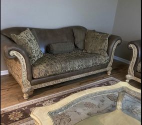 3 Piece Set. Sofa, Loveseat and Coffee Table  Thumbnail