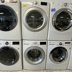 Kenmore Front Load Washer And Electric Dryer Set Used Good Condition With 90days Warranty  Thumbnail