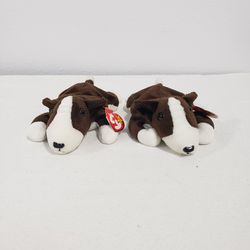 Ty Beanie Babies Dogs Lot Of 4 Thumbnail