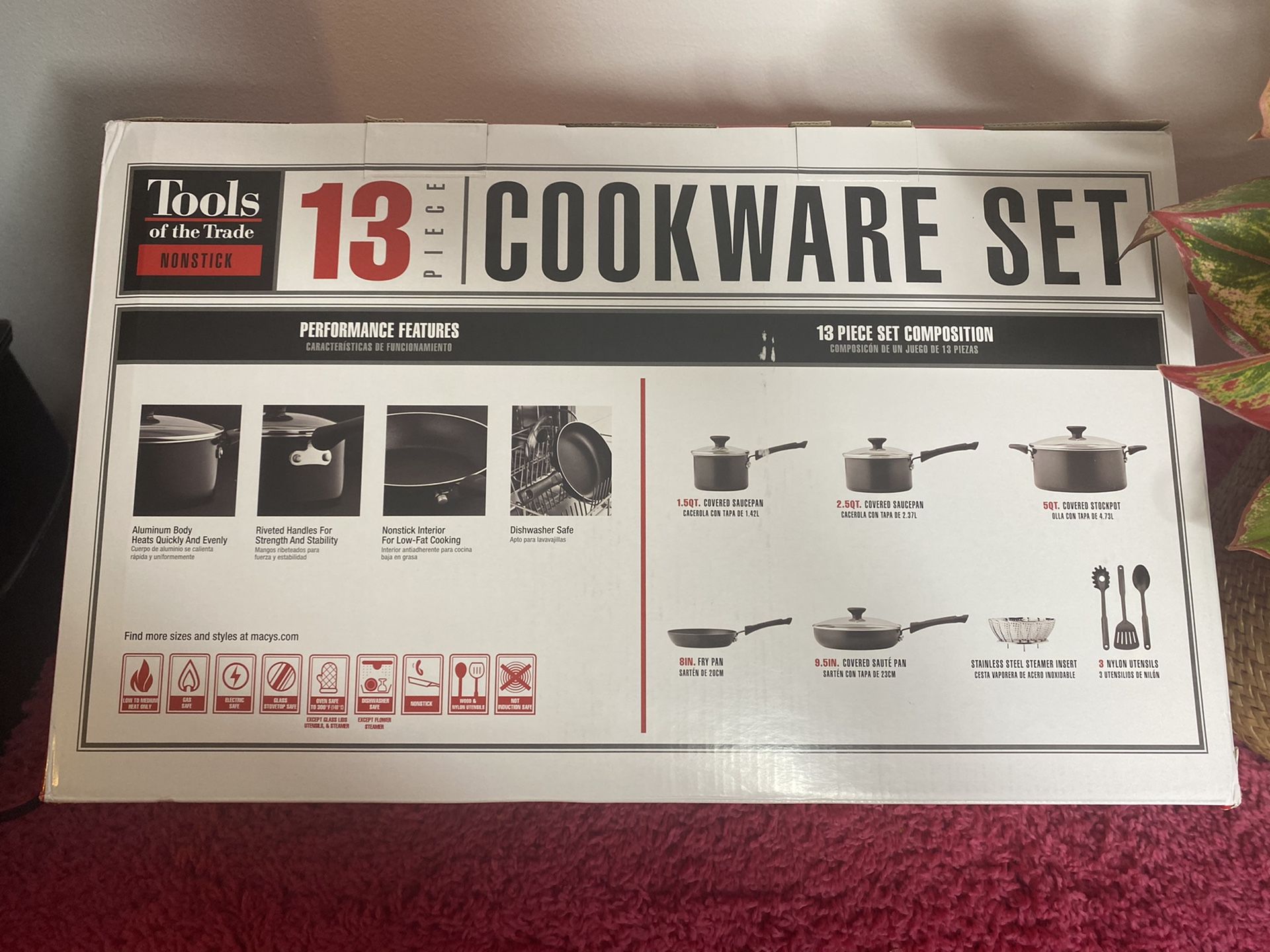 Tools Cookware set 13 piece