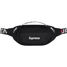 Supreme black waist bag 2 for $300 only 1 for $100