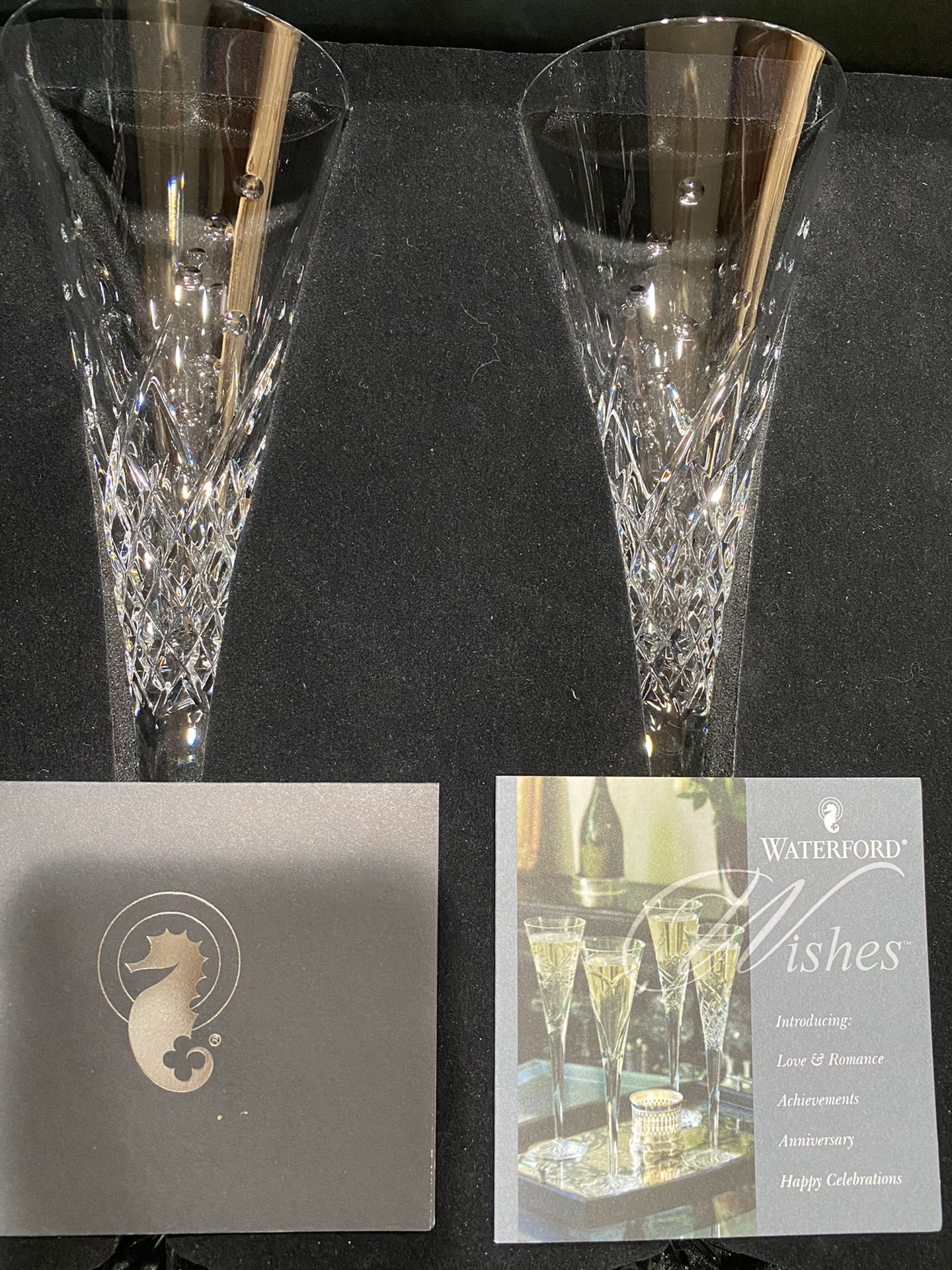 Waterford Crystal Toasting Flutes
