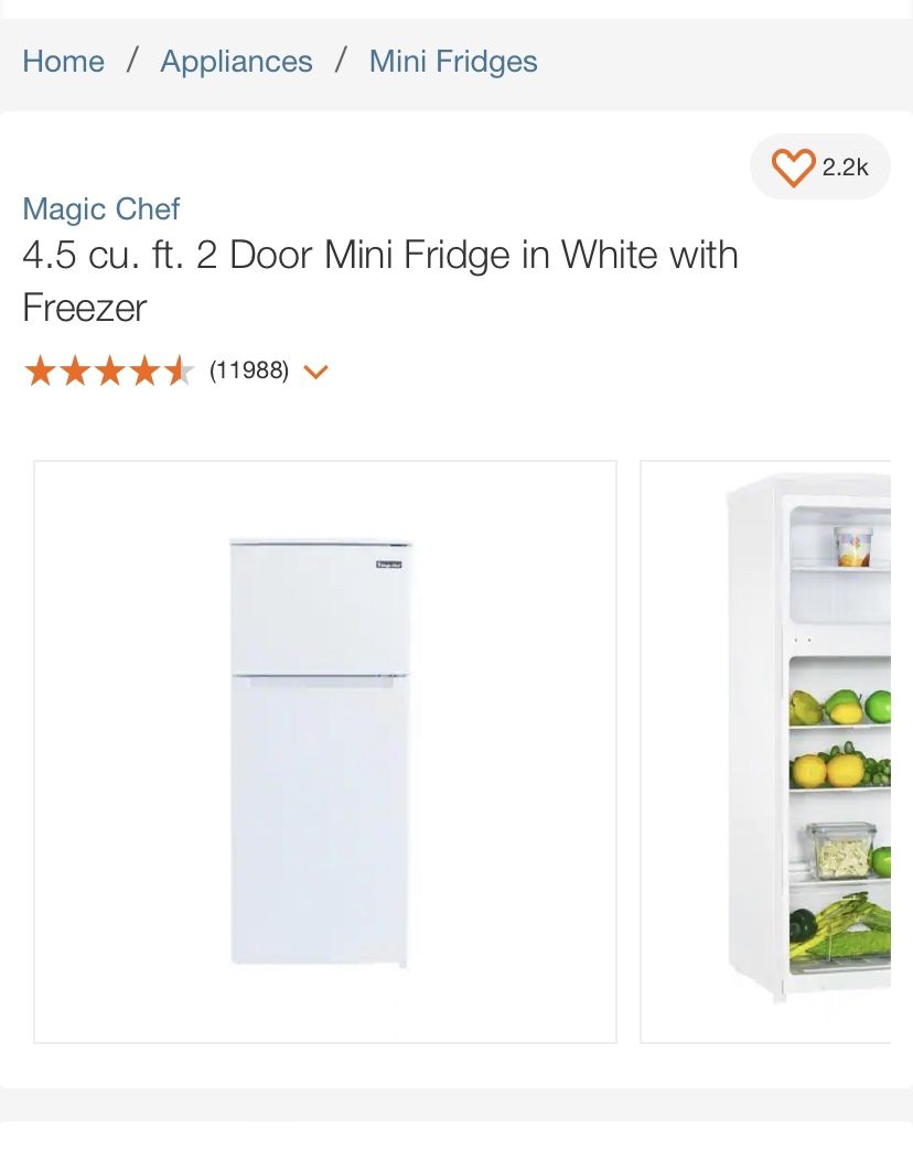 Small Refrigerator Used