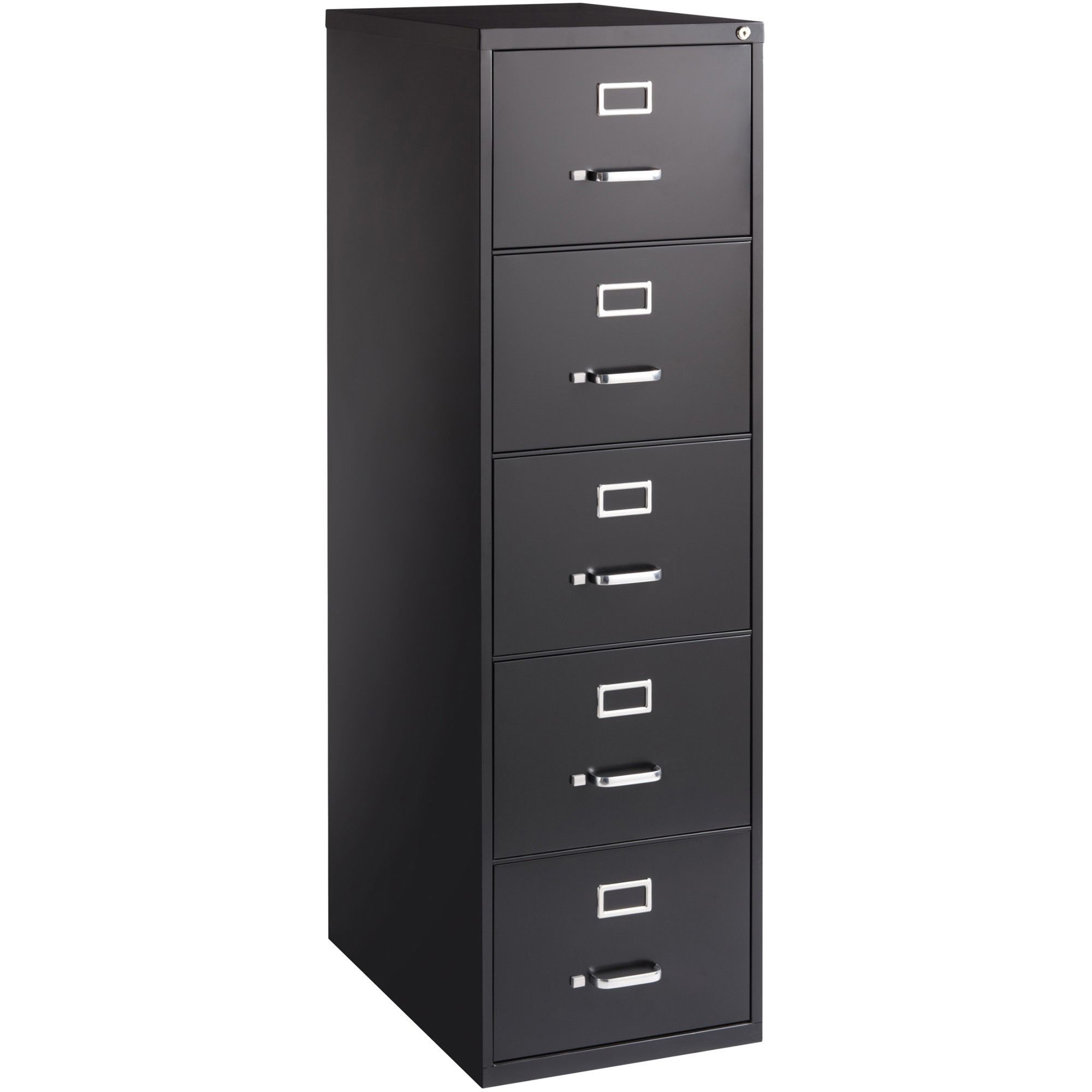 Lorell LLR48601 Commercial Grade Vertical File Cabinet, Black
