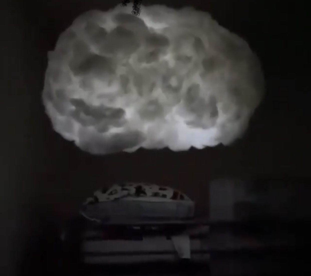 Cloud, clouds, cloud decor, cloud light, hanging light, night light, hanging cloud, nursery decor, home decor, boho, bohemian, lighting, decor