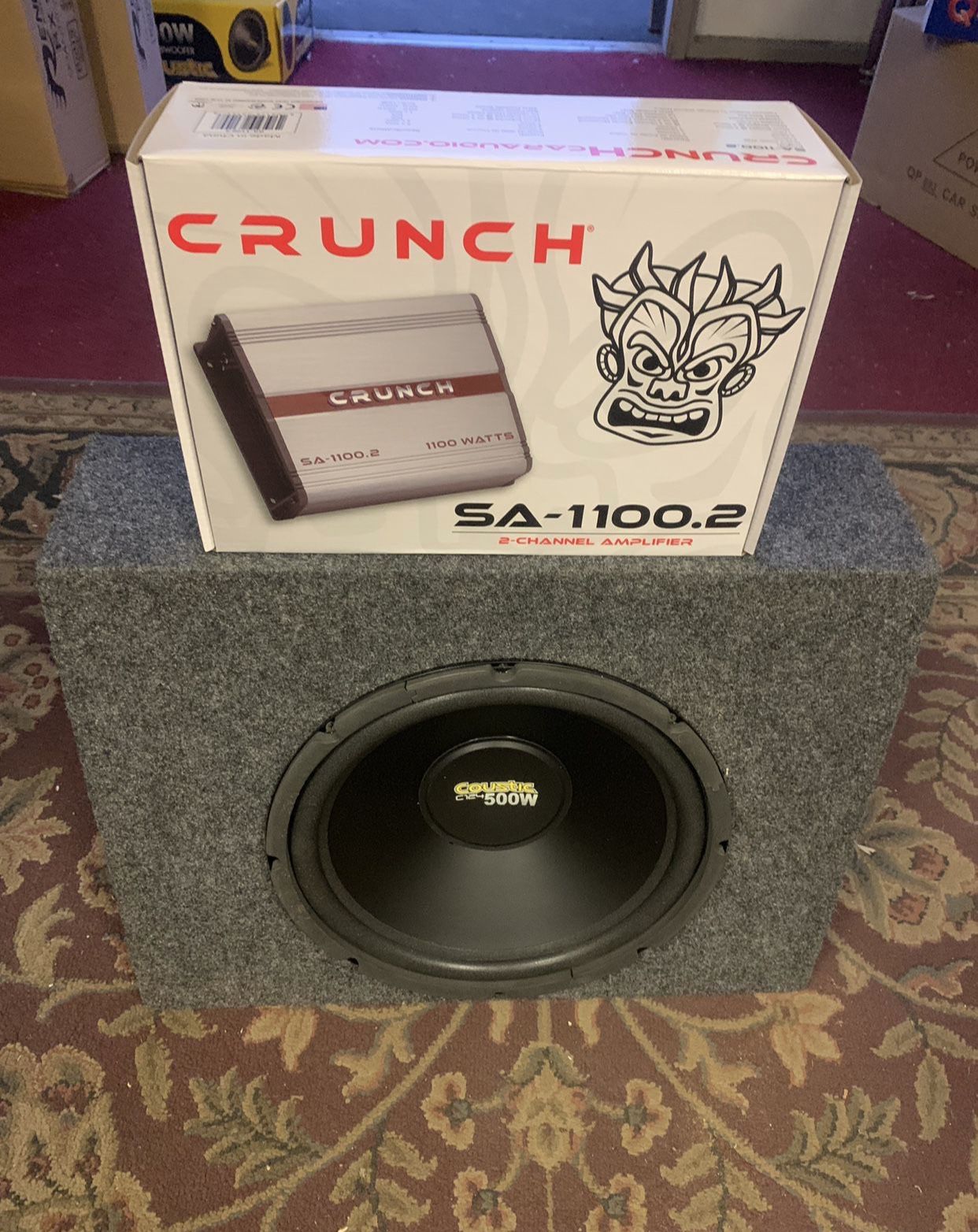 Coustic Car Audio 12 Inch Car Stereo Bass Package . 12 Inch Coustic