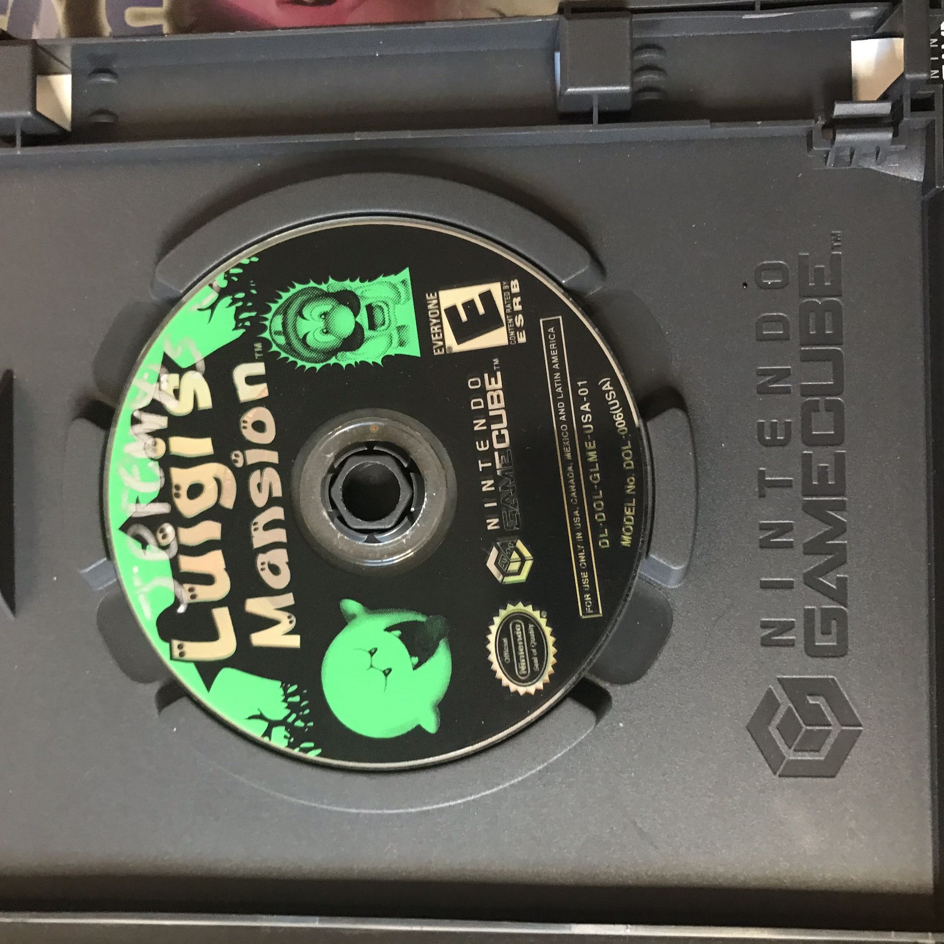 GameCube Games Mario Kart Luigis Mansion