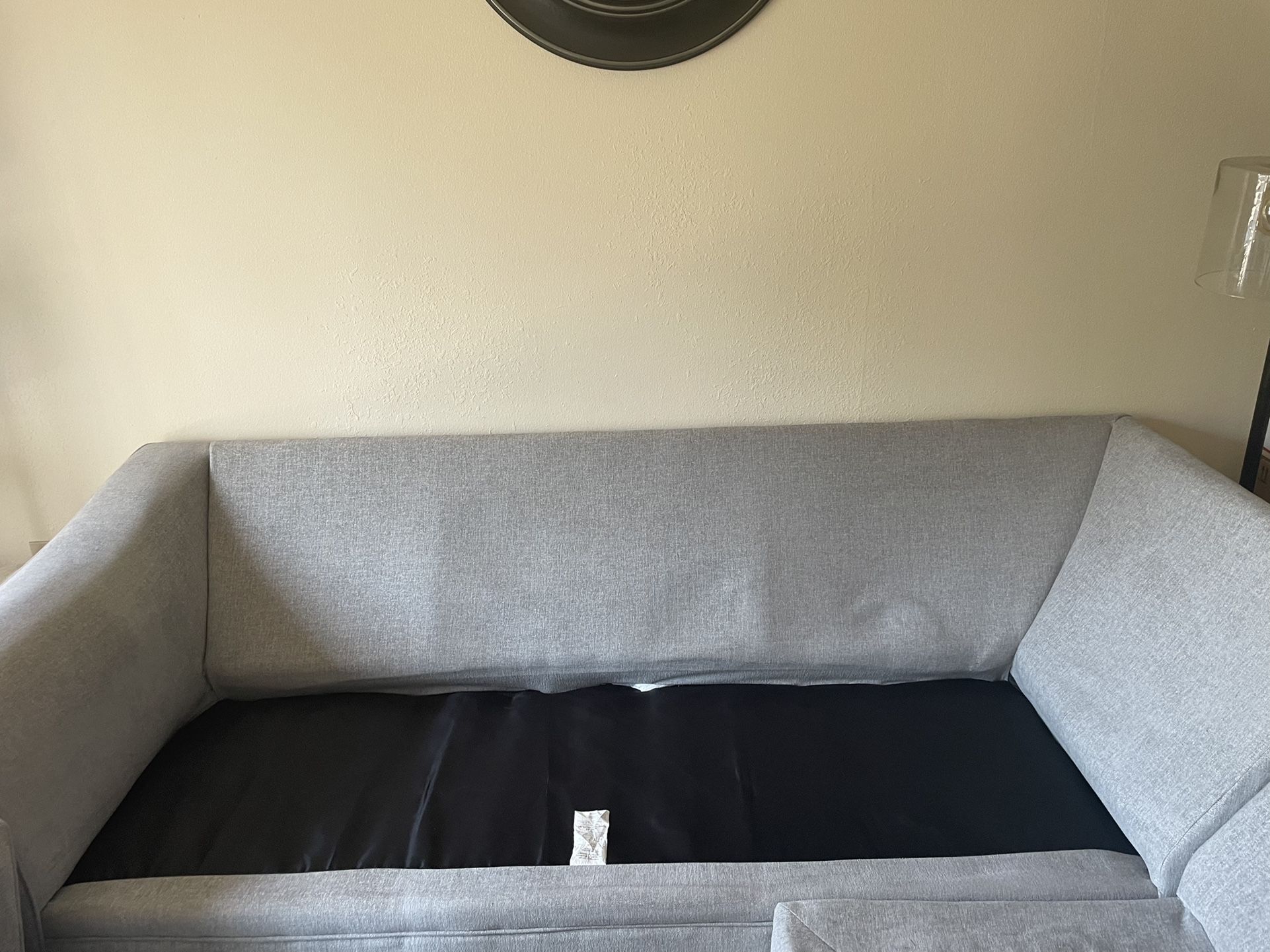 Minhas Sectional Sofa (Grey)