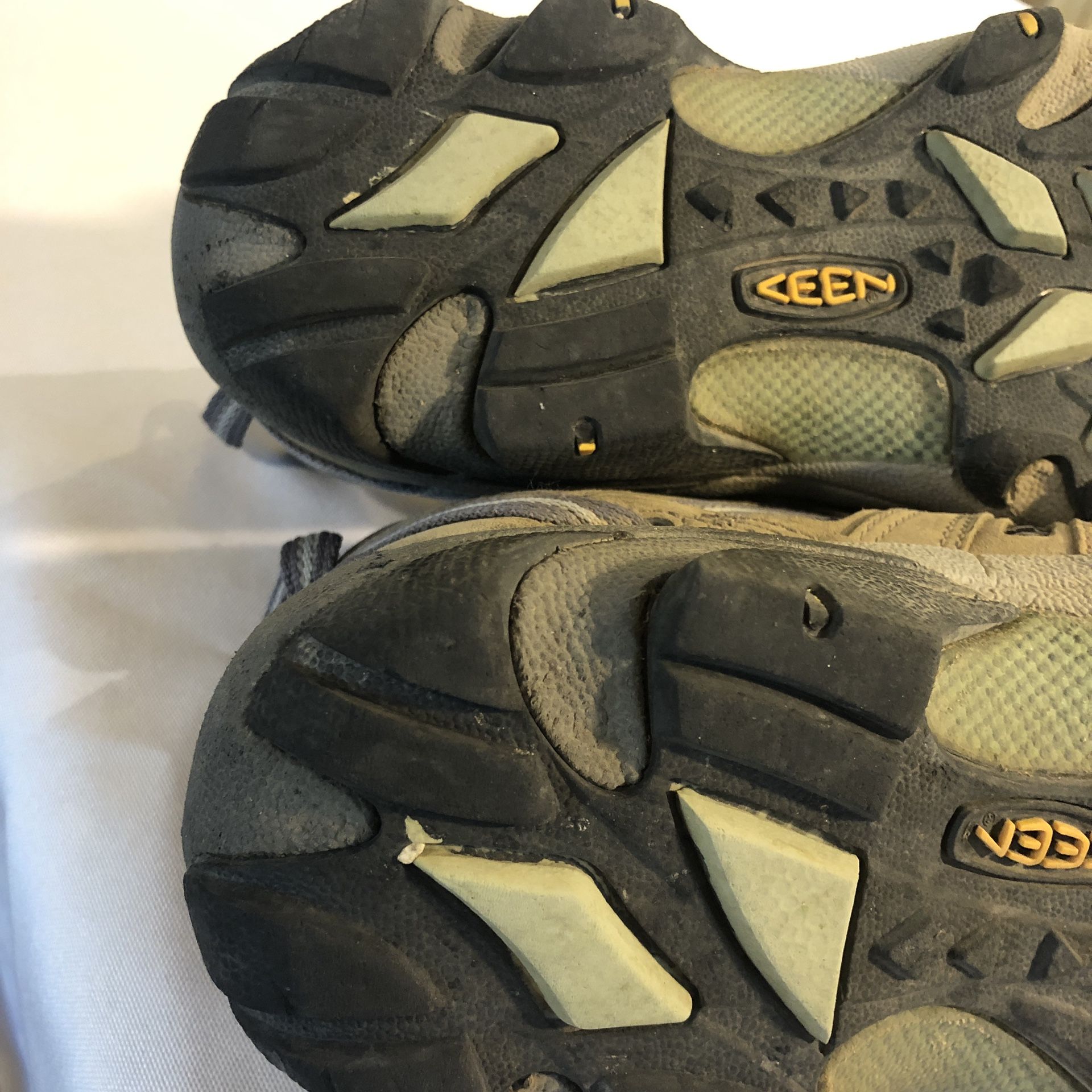 KEEN Women’s Voyageur Brown Leather Hiking Trail Shoes Boots Size 8 1004270
