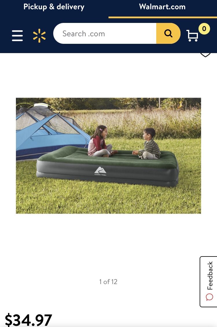 Ozark Full Air Mattress NEW