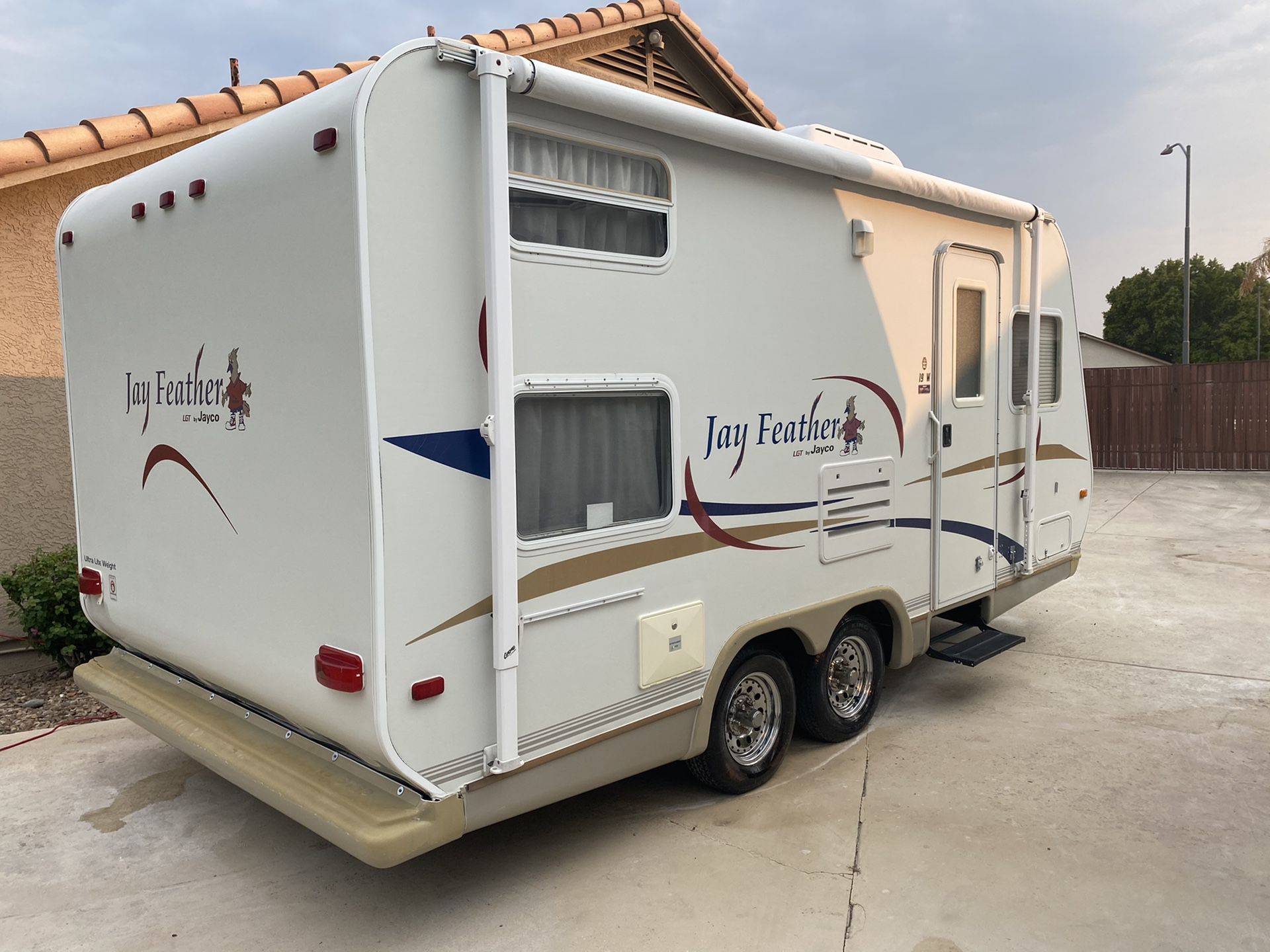 2006 JAYCO JAY FEATHER BUNKHOUSE 19FT BUMPER PULL TRAVEL TRAILER for