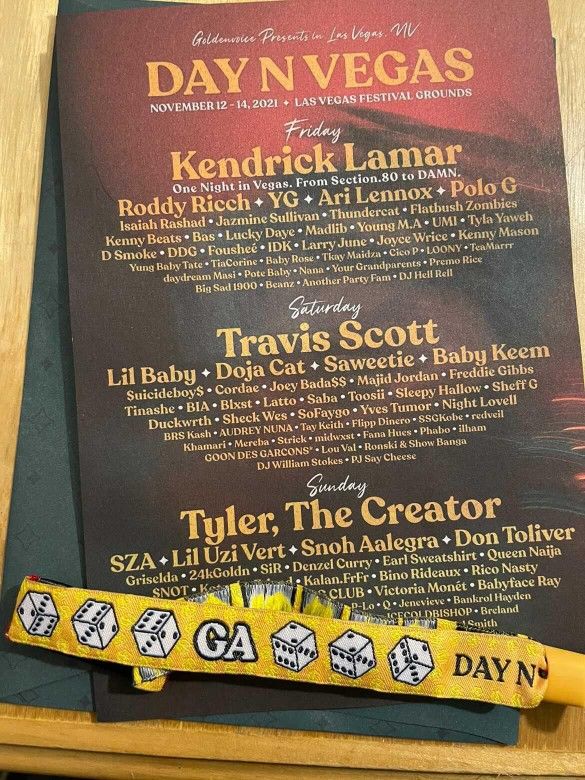DAY N VEGAS TICKET