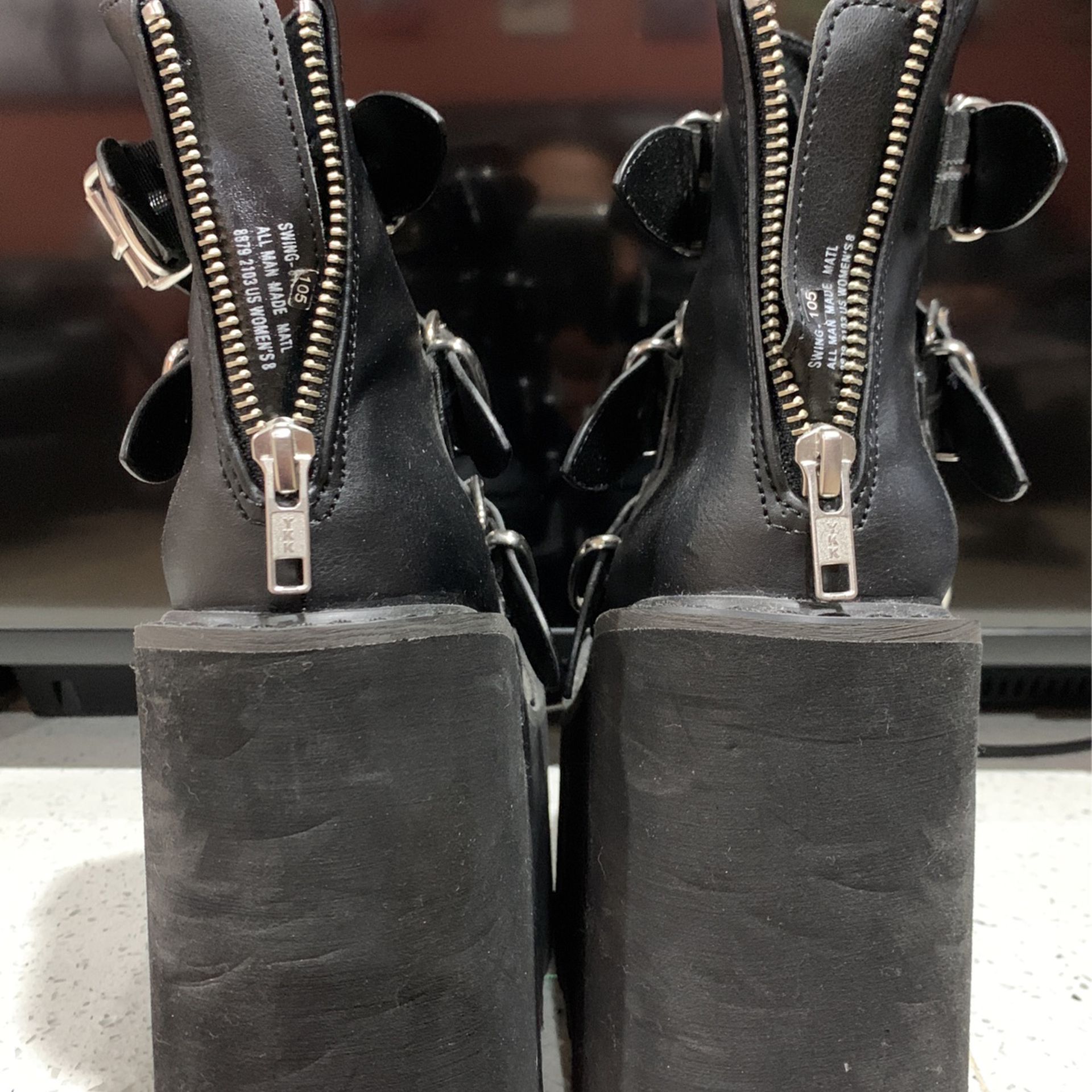 Demonias Boots Size 8