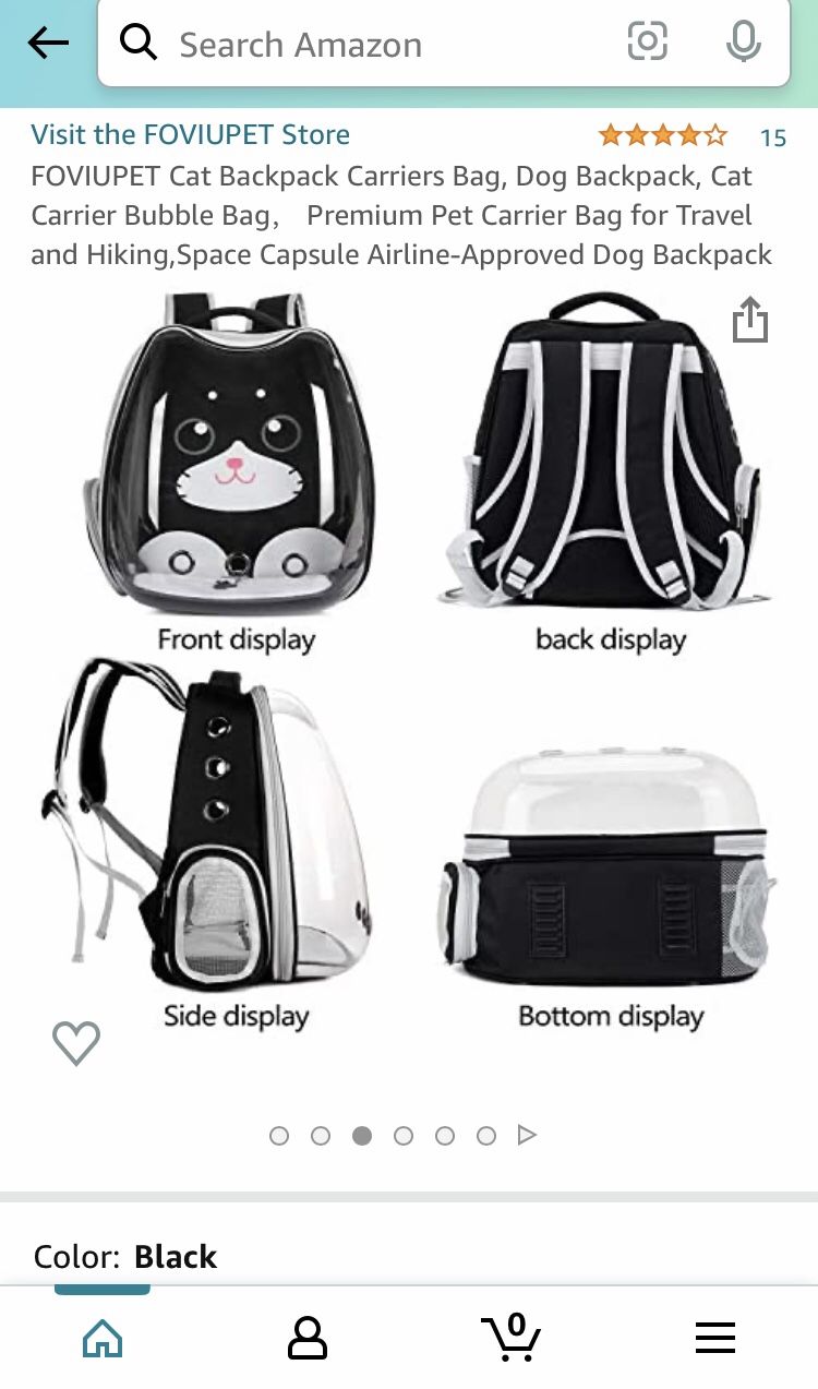 Cat & Small Dog Carriers Backpack