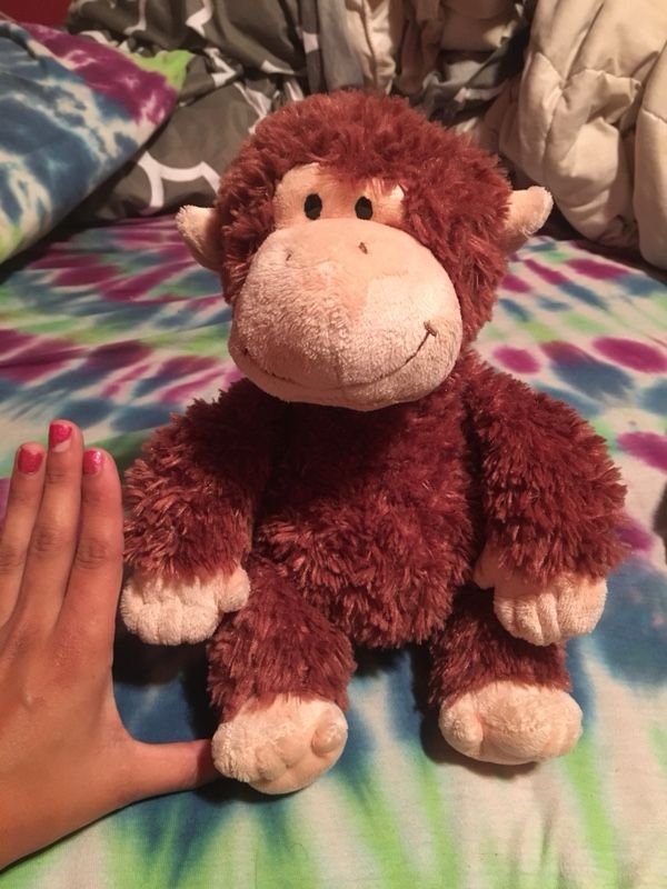 Stuffed animal monkey