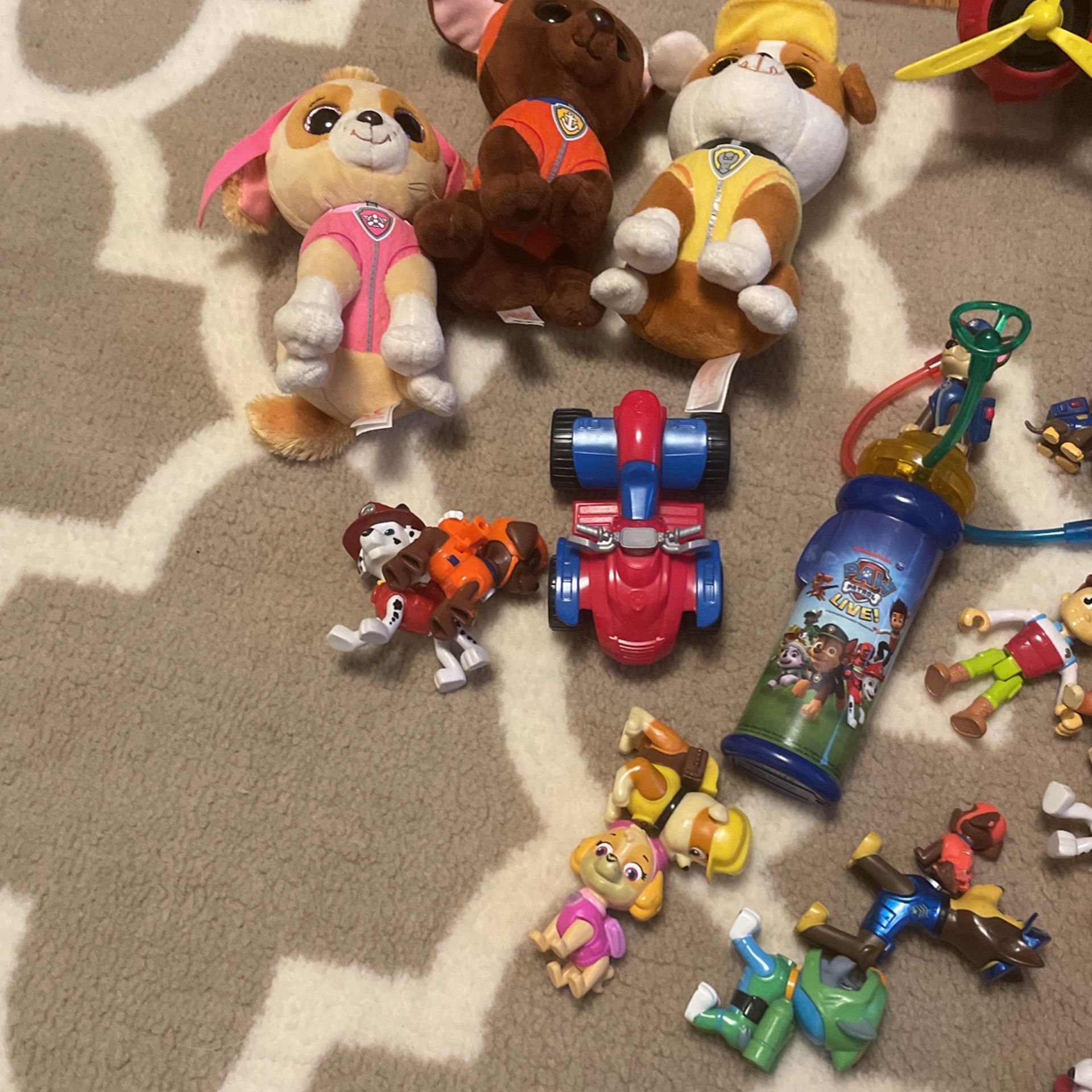 Paw Patrol Vehicles And Figures