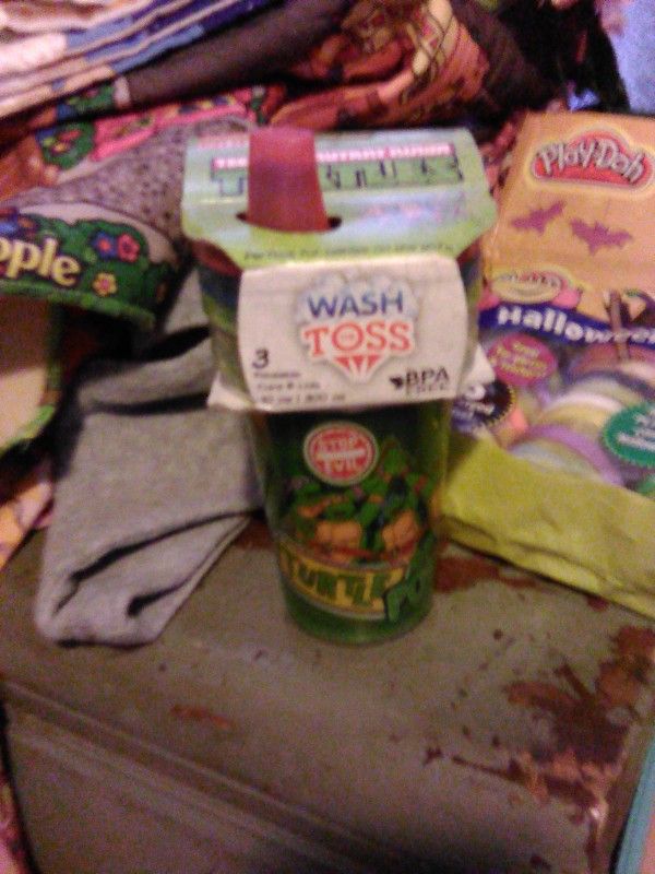 Ninja Turtles Sippy Cups