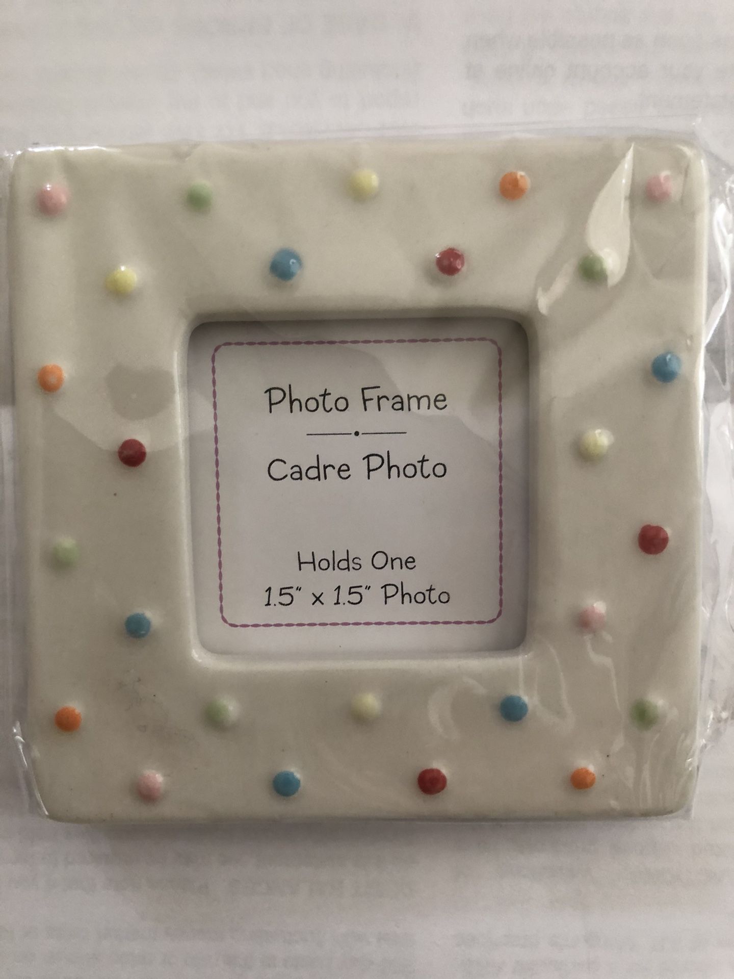 New 31 count Kate Aspen photo frame Wedding / place card holder