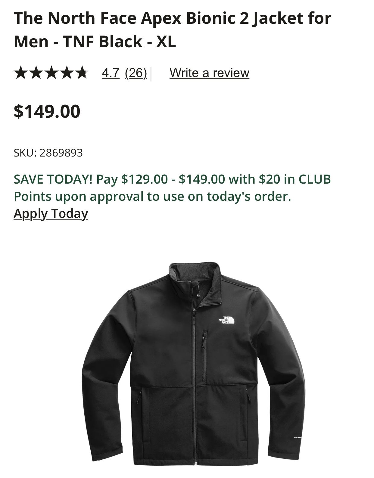 North Face Jacket