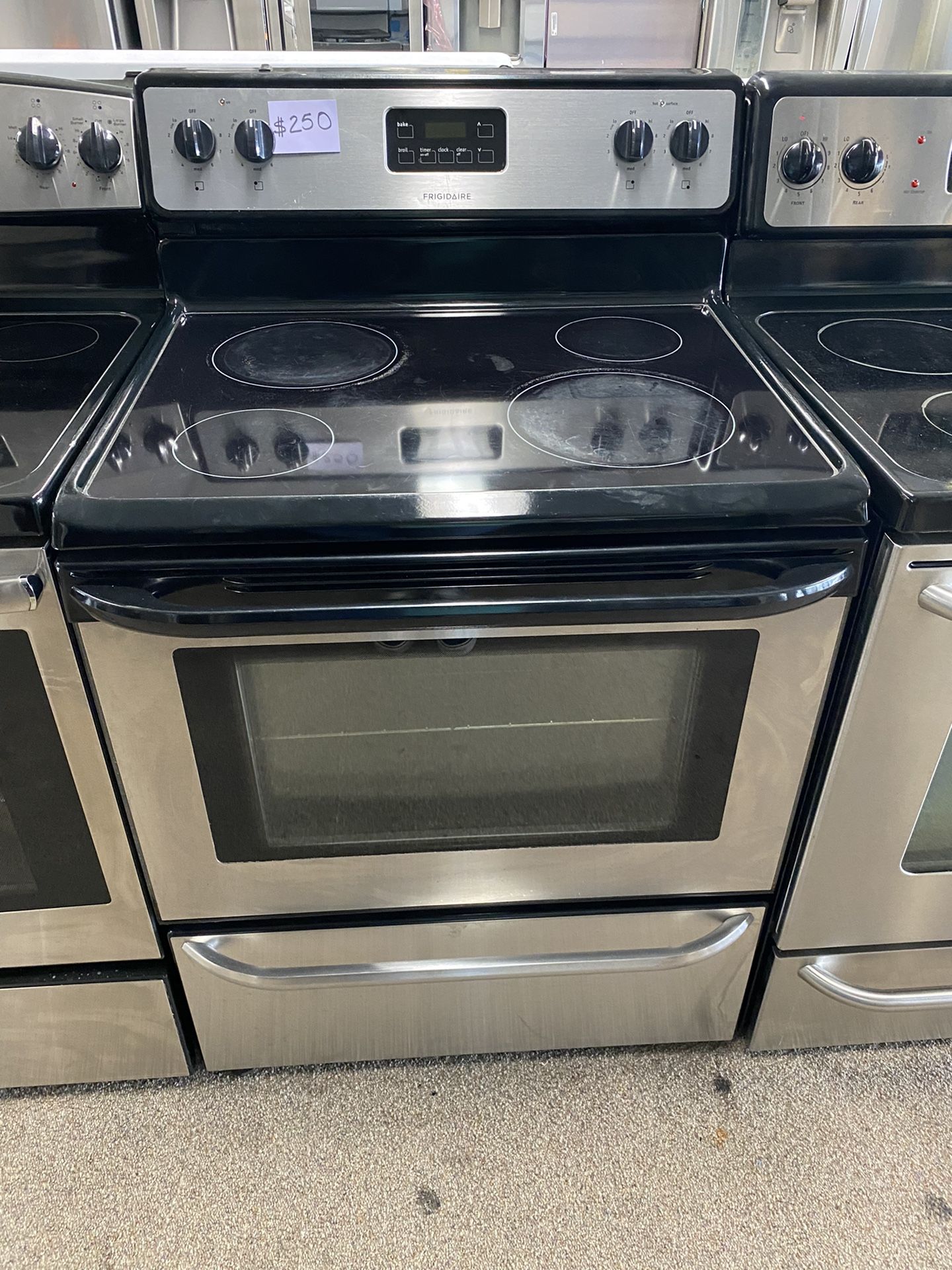 Frigidaire Stainless Steel Electric Stove Used Excellent Working ...