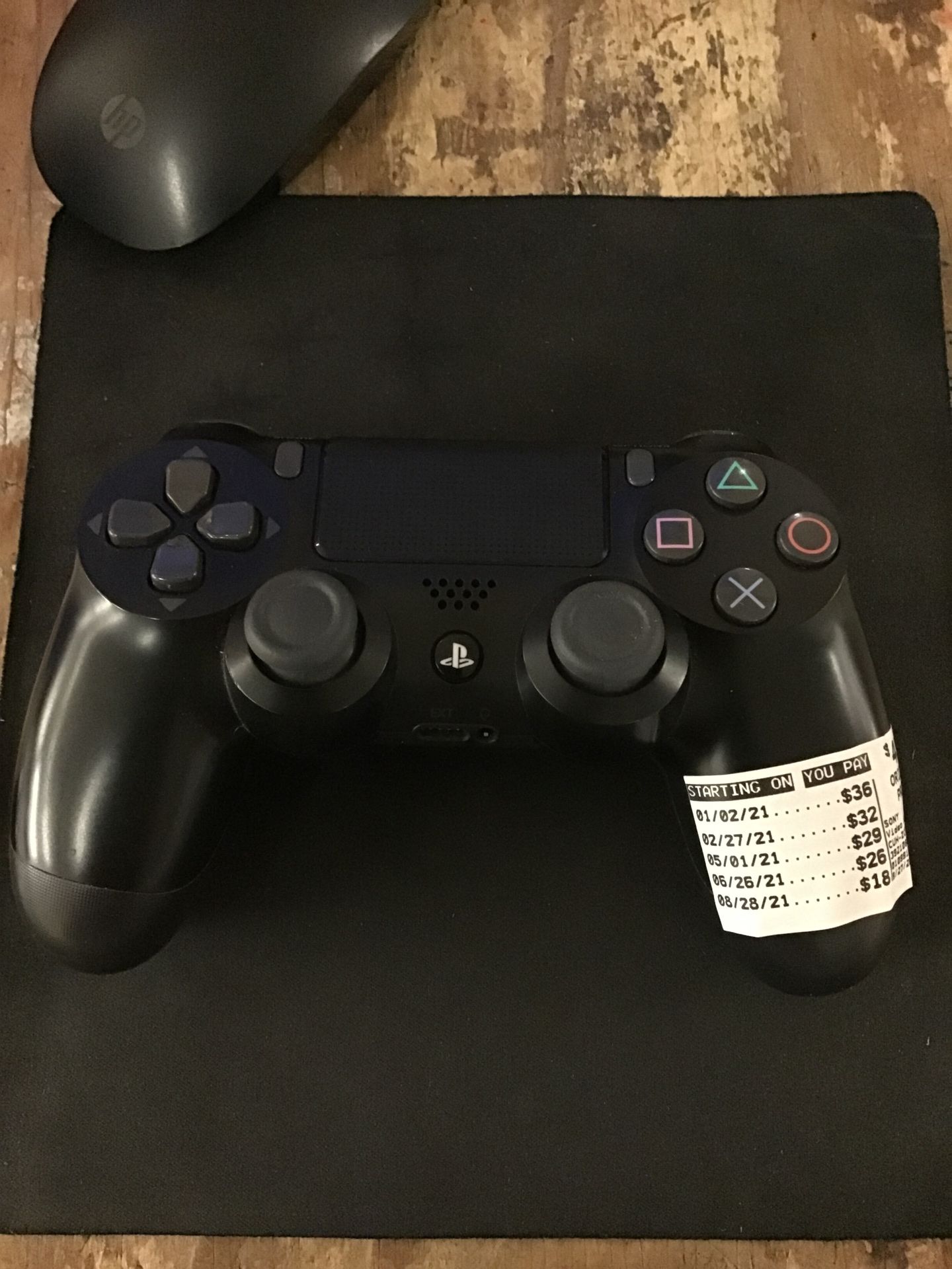 PS4 controller