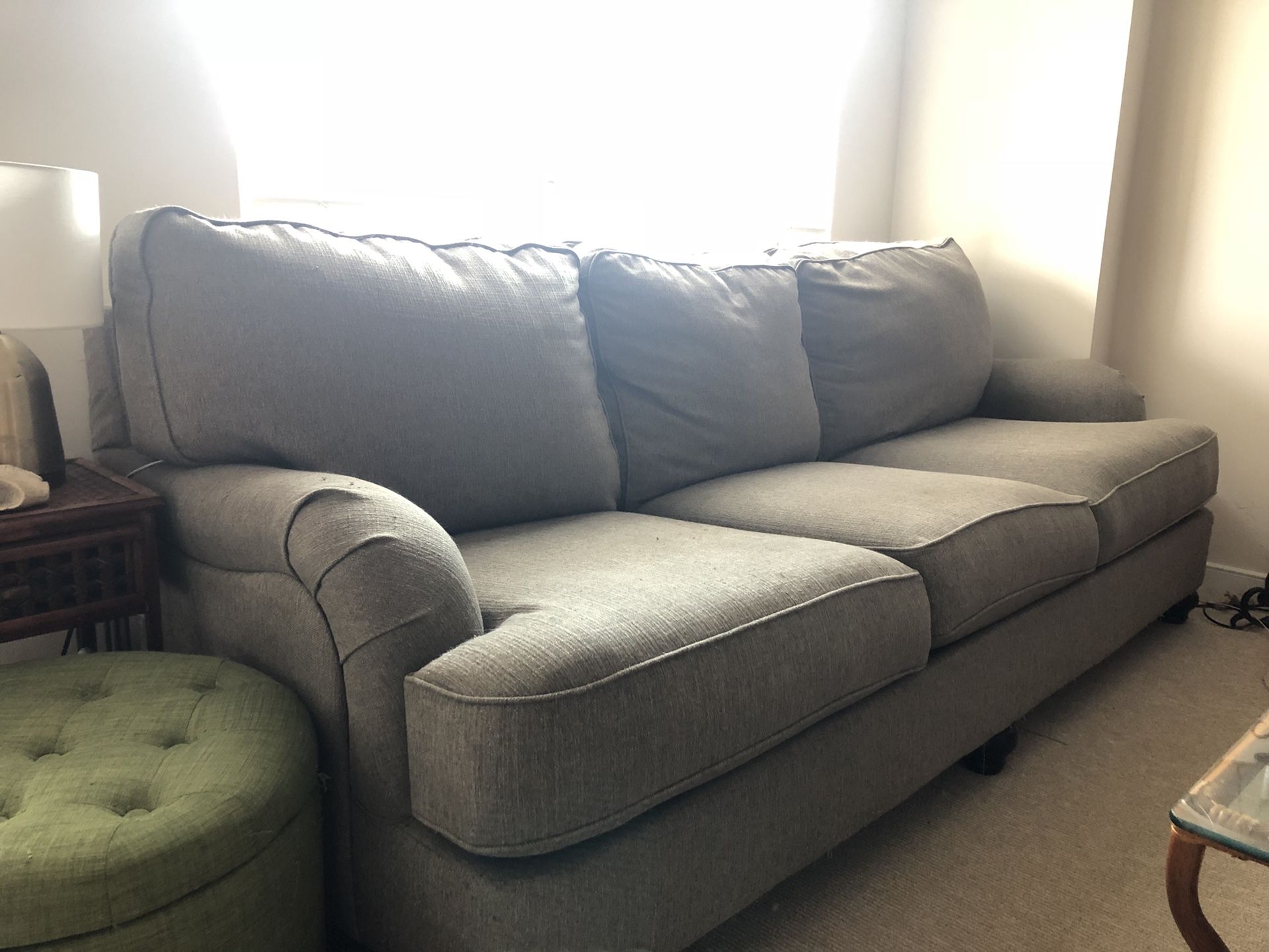 Ashley furniture "Fermoy" sofa grey for Sale in Fairfax, VA OfferUp
