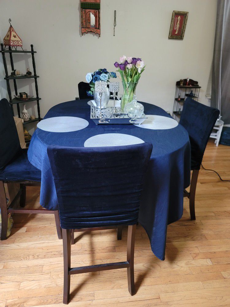 Dining Room Table Set With 4 Chairs