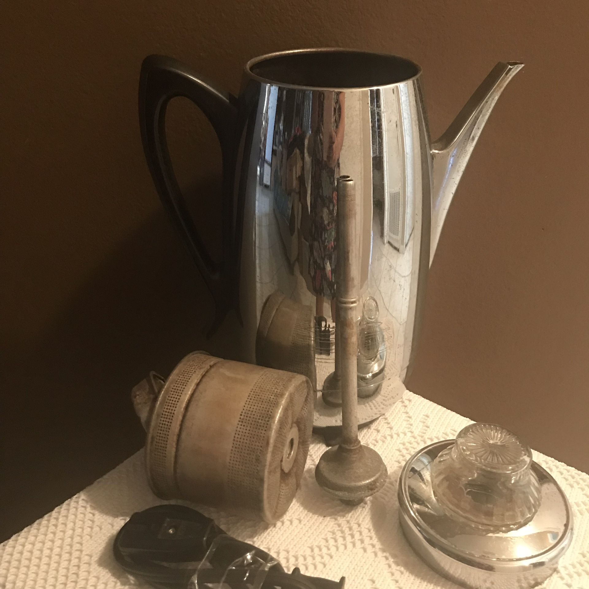 Used coffee maker