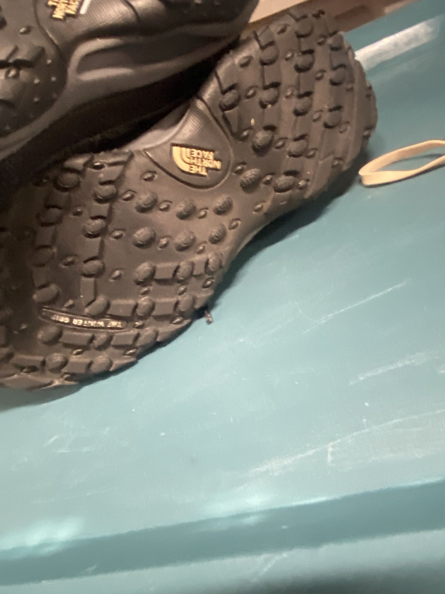 The North Face Womens Appy Nuptse Fur IV Snow Boots Black Mid Calf Lace Up Sz. 5. Pre- owned condition. Make an offer!