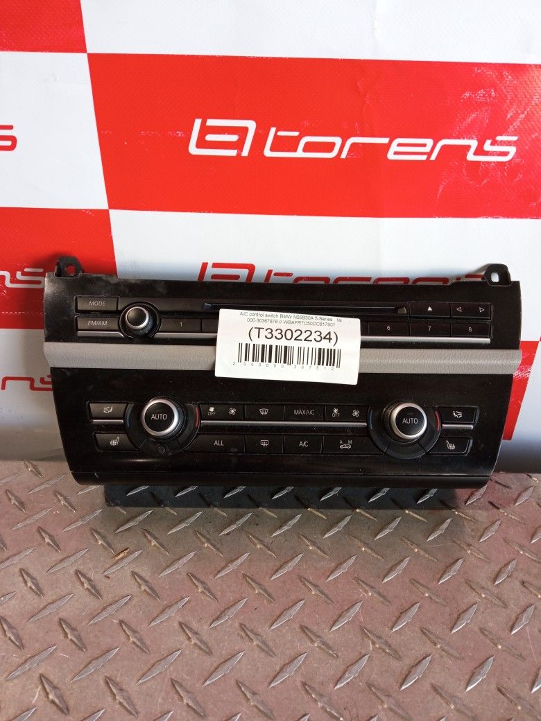 A/C Control Switch For 2013 BMW 5-Series Stock 67878