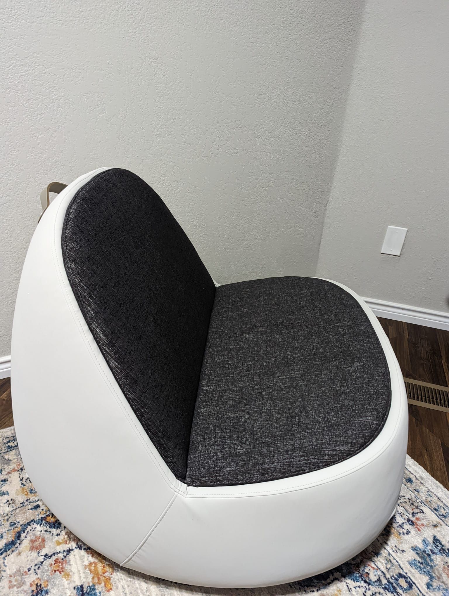 Leather Lounge Rocking Chairs