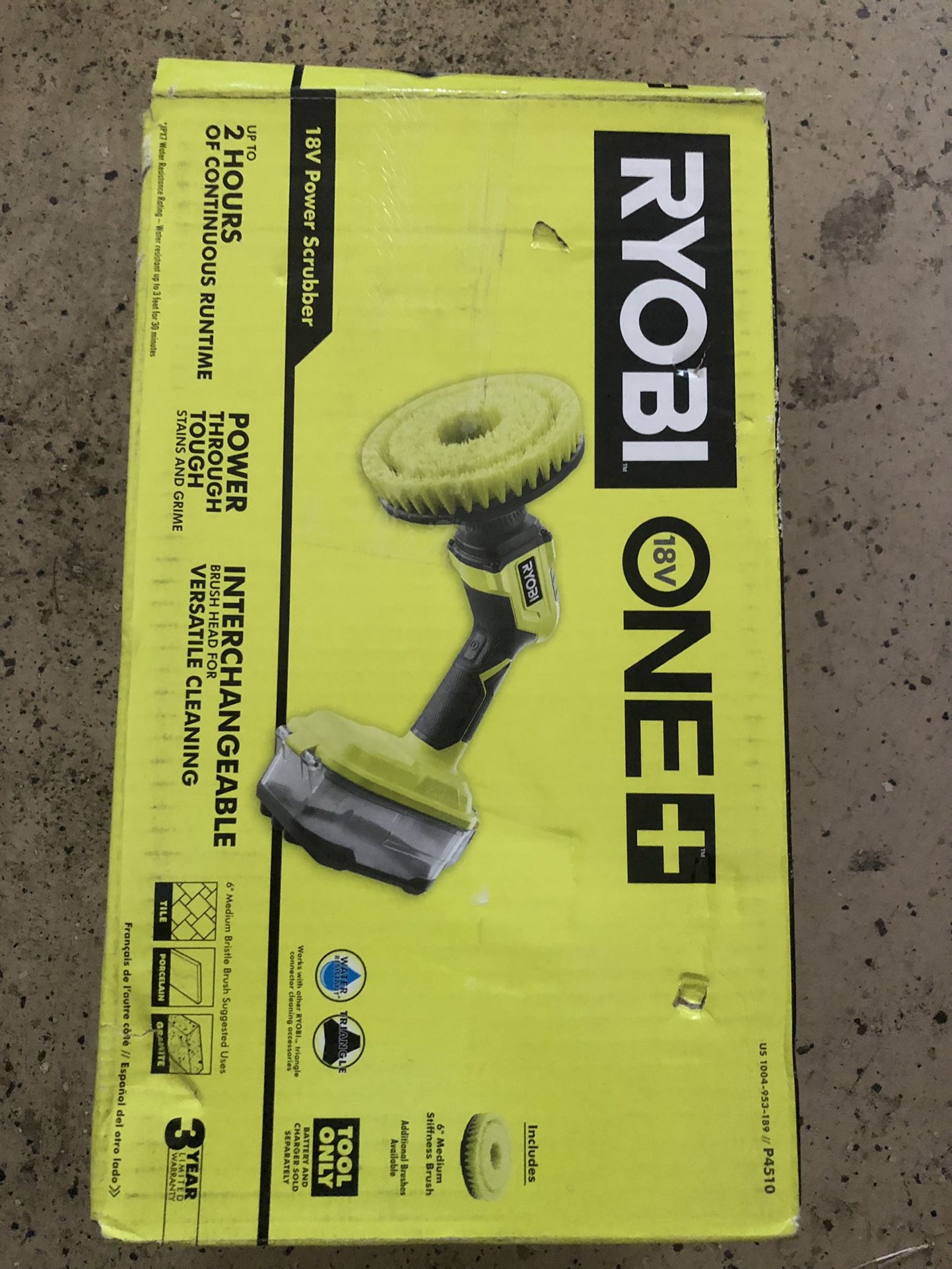 RYOBI Power Scrubber