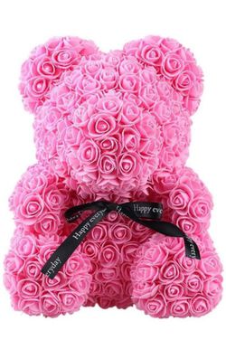 Flowered Teddy Bear Thumbnail
