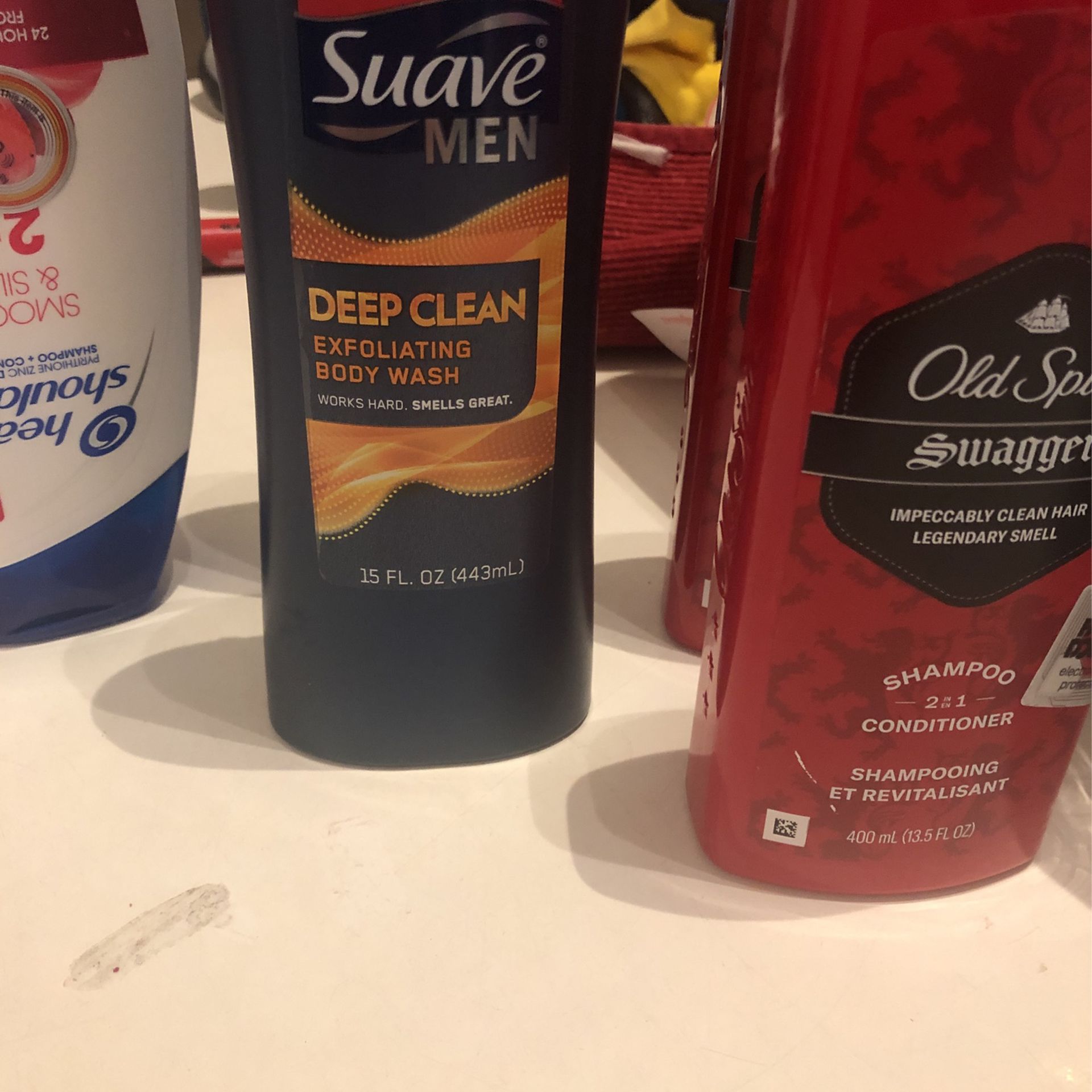 Variety of body wash and shampoo two In one