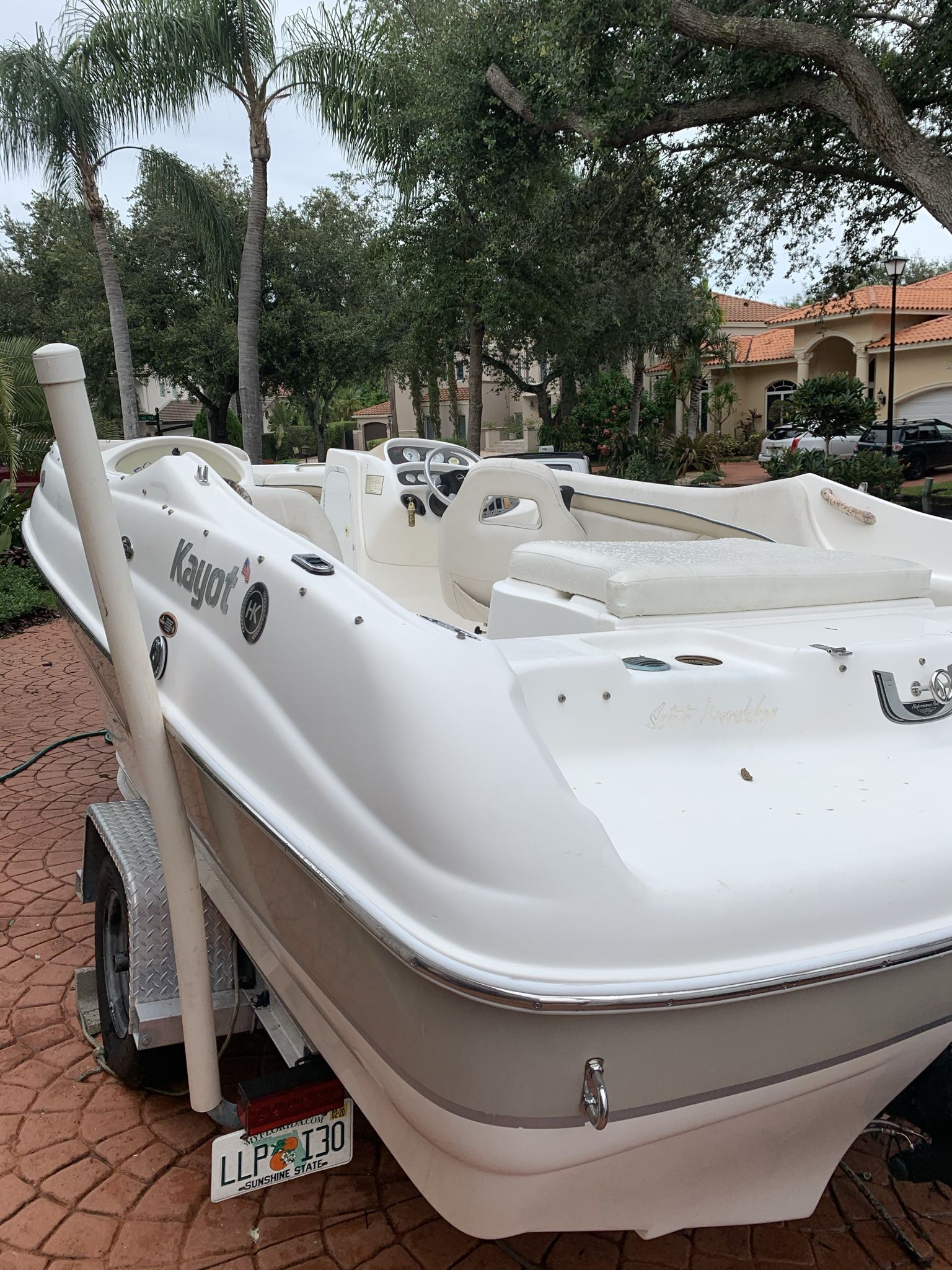 2003 19.5ft Harris Kayot Boat Bow rider …Trade For Jet Ski..!!!