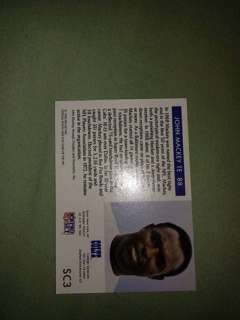 John mackey card