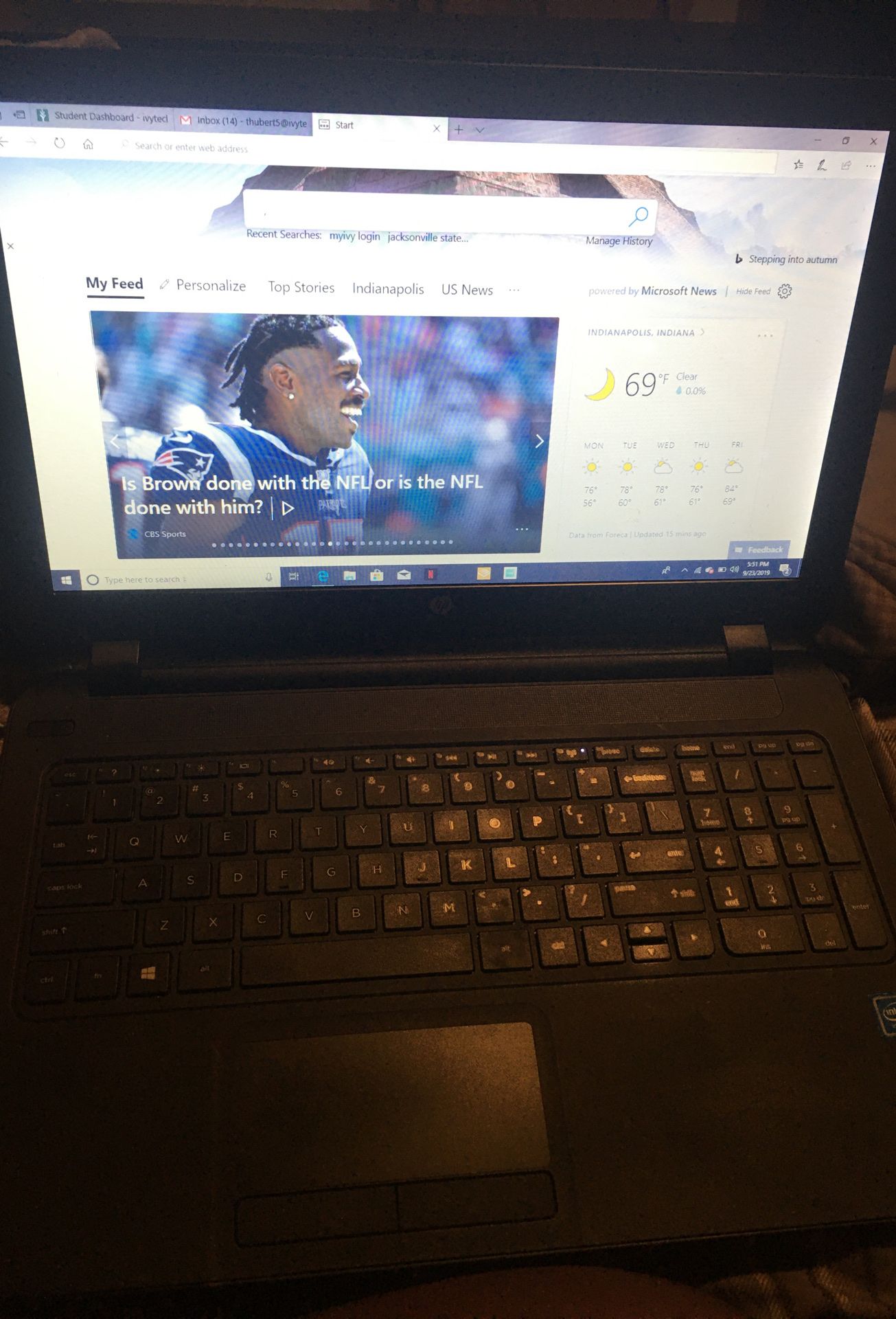 Hp pavilion computer