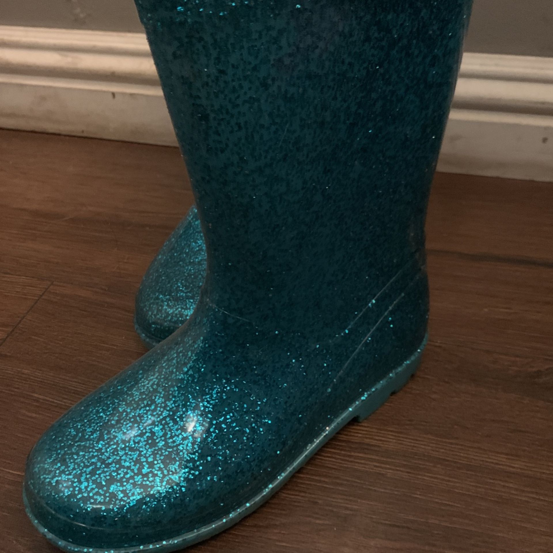 Glitter Rain Boots