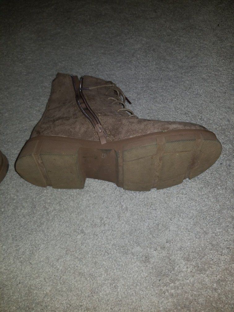 Khaki Safari Boots