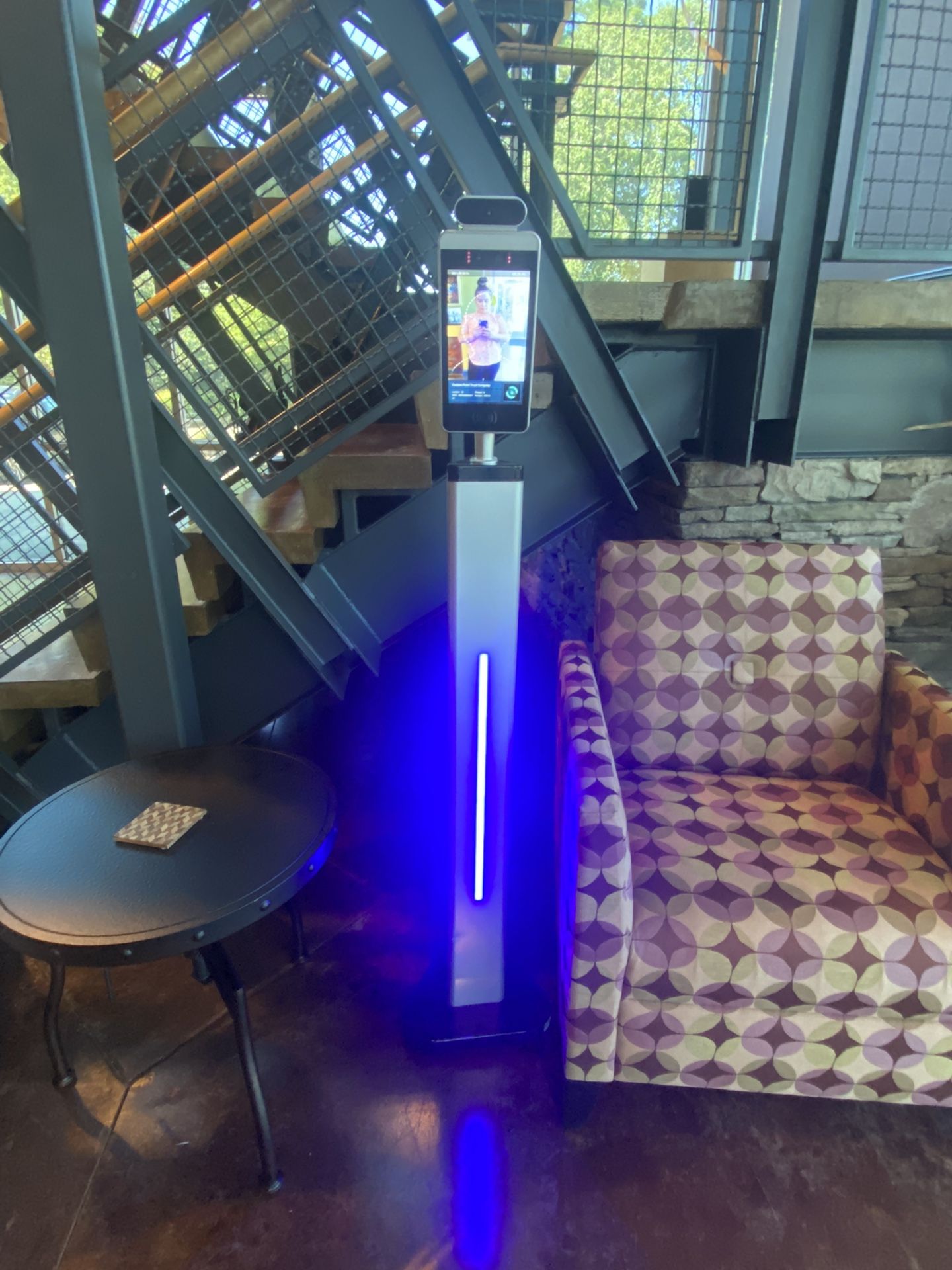 Lamasa Tech Temperature Kiosk
