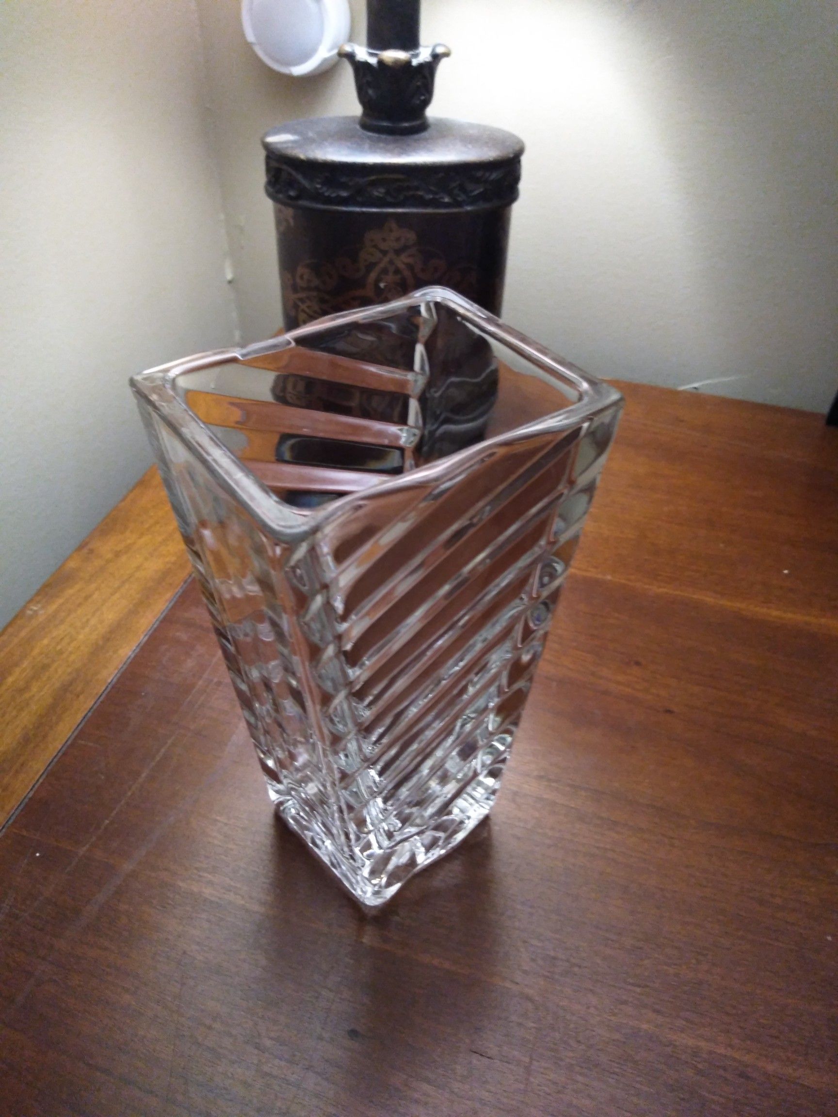 Crystal vase